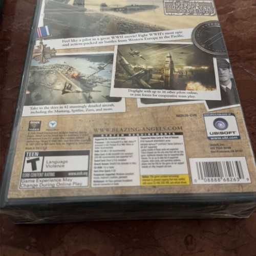 Blazing Angels Squadrons of WWII PC game new, action simulation