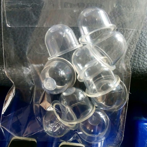 Fuel bulbs set of 10, transparent, suitable for chainsaws and brushcutters