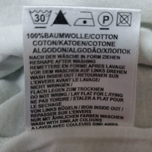 Betty Barclay short-sleeve top like new, grey with white, size UK16