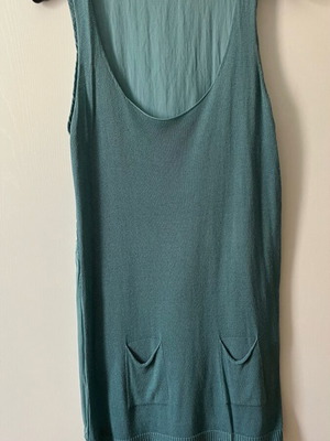 Blouse dress size M like new, cotton with pockets
