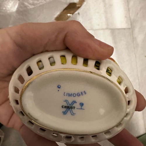 Limoges decorative items like new, set of 2