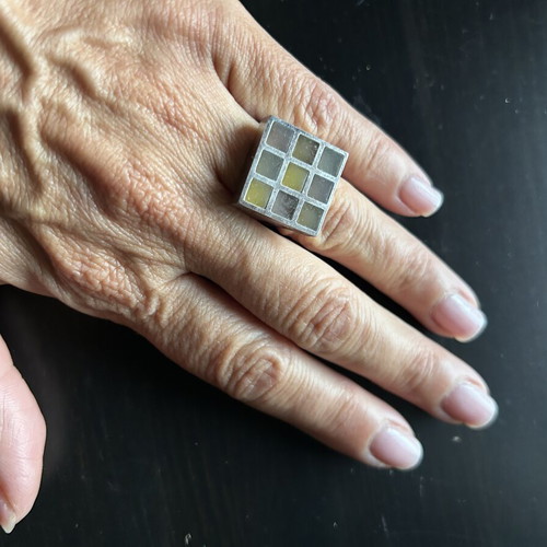 Ring collection like new, set of 6 different rings