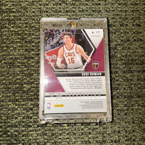 Mosaic 2019-20 Cedi Osman Autographed Card like new