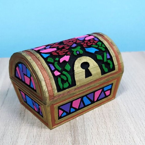 Kingdom Hearts 3D printed chest new, Beauty and the Beast