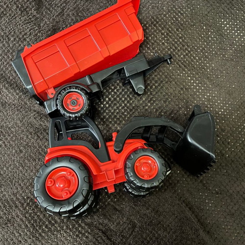 Polesie Tractor with Semitrailer and Gift Toys for Boys, Like New