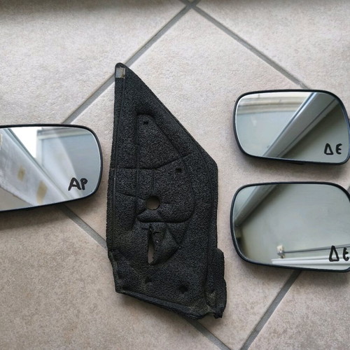 Ford Fiesta mirror glass and adjustment handles used