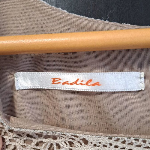 Badila dress like new, beige lace, size M