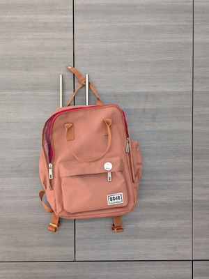 Small 8848 backpack like new, orange