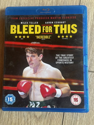 Bleed for This Blu-Ray σαν καινούριο με αγγλικούς υπότιτλους
