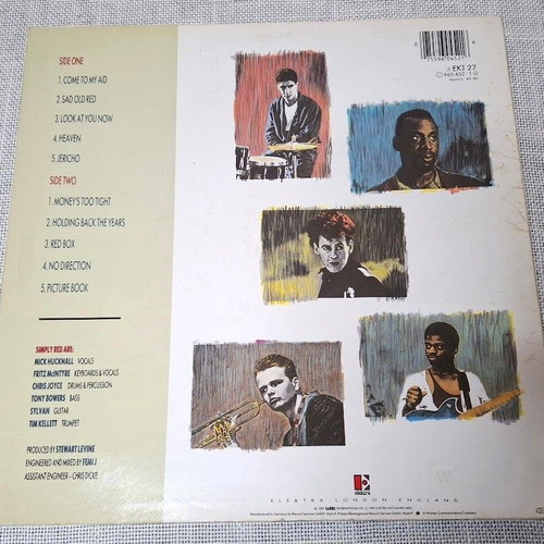 Simply Red Picture Book LP used, rock