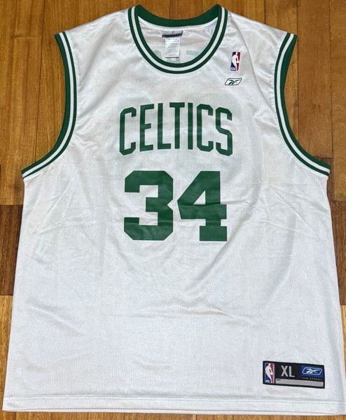 Vintage Reebok Boston Celtics Paul Pierce Basketball Jersey