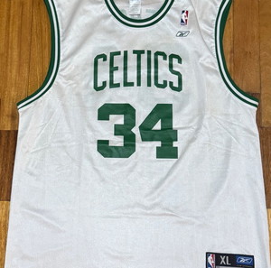 Vintage Reebok Boston Celtics Paul Pierce Basketball Jersey