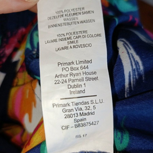 Summer onesie like new, blue with tropical flowers