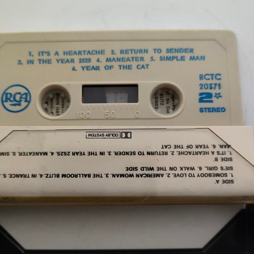 RCA Victor Rock & Soul S.O.S. Double Album Cassette like new
