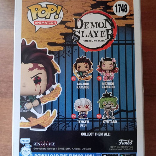 Funko Pop! Tanjiro Kamado #1748 Sun Breathing new