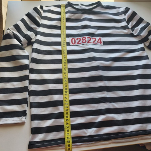 Carnival costume prisoner for 10 years old, used