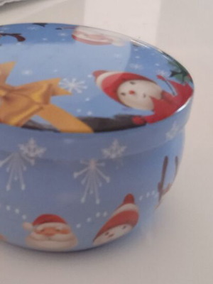 Δοχείο για ρεσό ή αρωματικά κεράκια καινούργιο, σχέδιο Χριστούγεννα