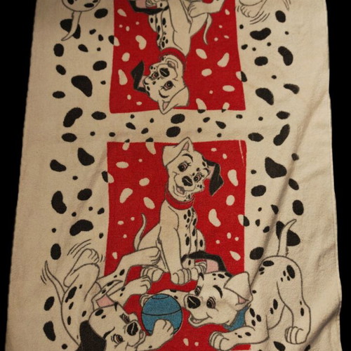 101 Dalmatians Beach Towel used, 1990s