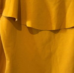 Love J Mustard Blouse Size M Like New