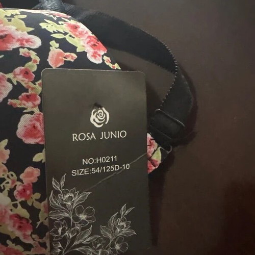 Celestino bra with floral design, size 115D