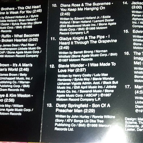 Classic Soul The Universal CD used