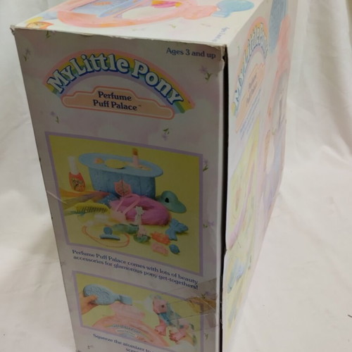 My Little Pony Perfume Puff Palace set new by Hasbro