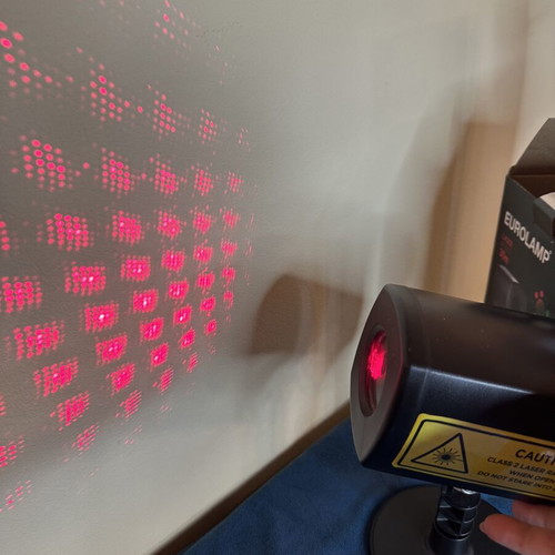 Eurolamp Laser Projector IP44 Red Green New with Box