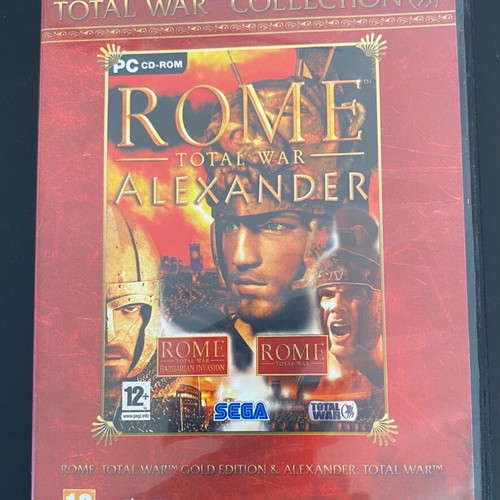 PC Game Total War Alexander and Rome used