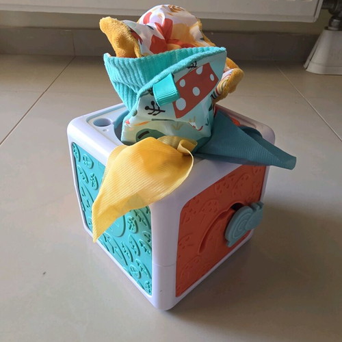 Fisher Price Activity Box like new for baby 3+ months