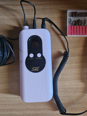 SML M6 Nail Drill 30W Pink with Charger and Accessories like new