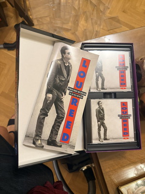 Lou Reed Between Thought and Expression 3 CD Deluxe Box Set anthology like new