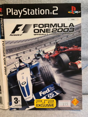 Formula One 2003 PS2 μεταχειρισμένο