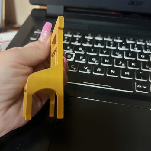 Miniature yellow chair used