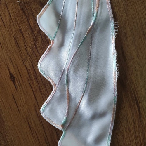 Satin motif collar new, pack of 49 pieces