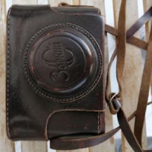 Tzorky C camera used, Russian with leather case