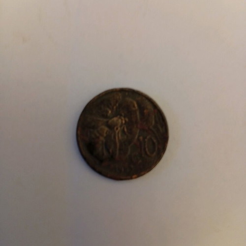 Italian coin 1923 used