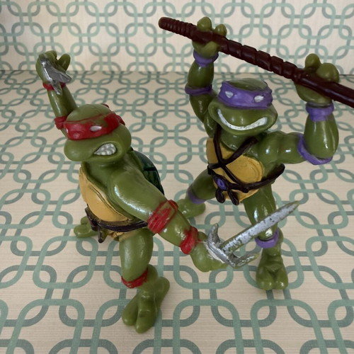 TMNT vintage figure set of 4 Teenage Mutant Ninja Turtles