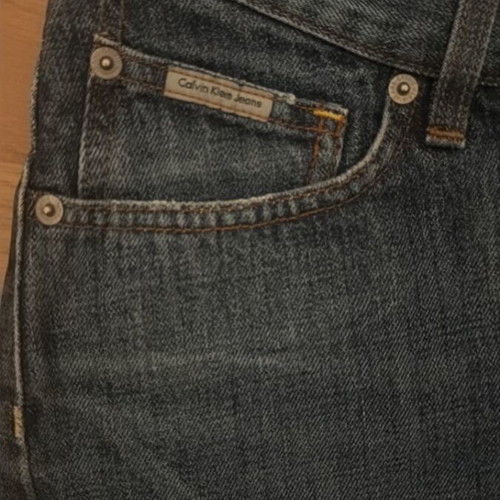 Calvin Klein denim skirt like new, blue, 100% cotton