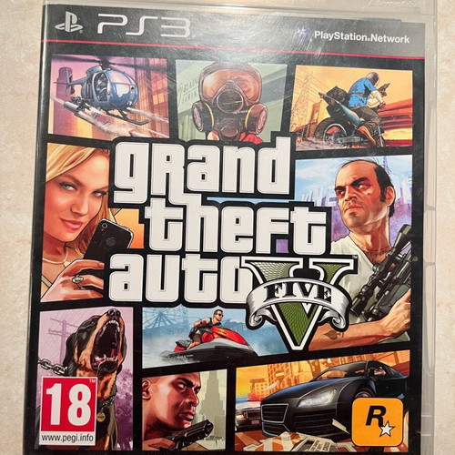 GTA V PlayStation 3 with manual like new
