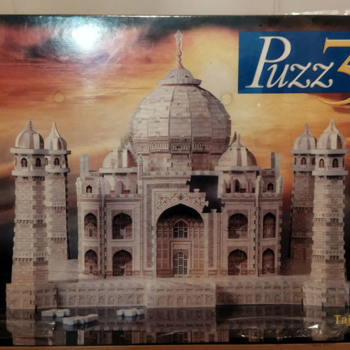 MB 3D Puzzle Taj Mahal new, 1077 pieces