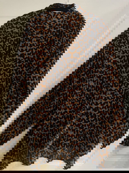 Pink Woman πουκάμισο leopard
