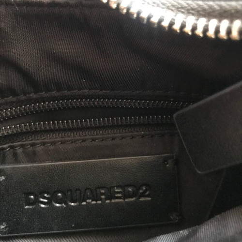 Dsquared2 shoulder bag new, black, size 22x17 cm