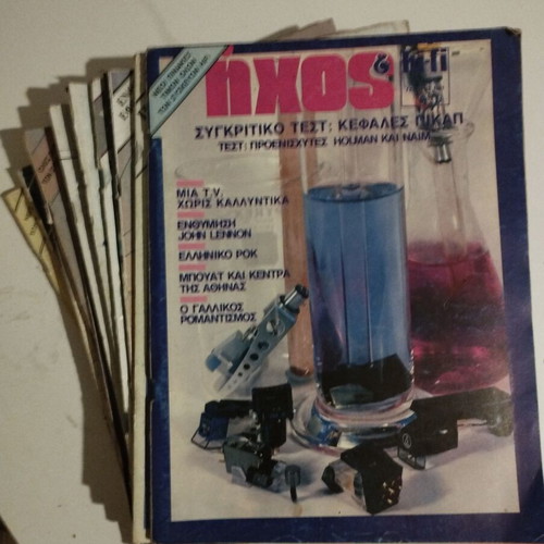 Ixos & Hifi magazines used, 12 issues from 1981 in very good condition