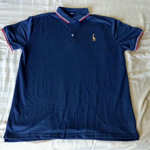 Shein Blue Men's Polo Shirt Large like new