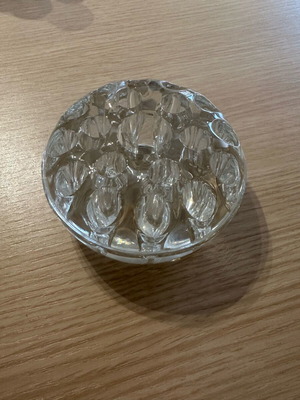 Crystal base like new for flowers and candles