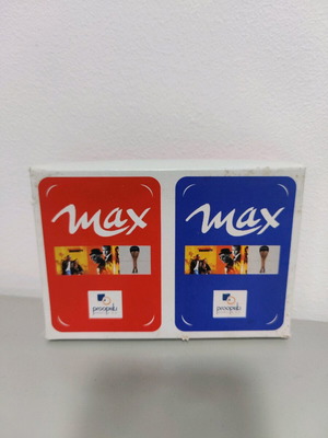 Max collectible box with playing cards new