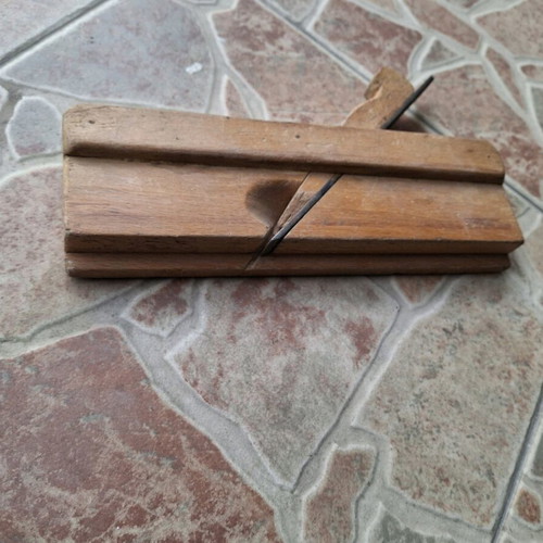 Hand wooden plane used, wood