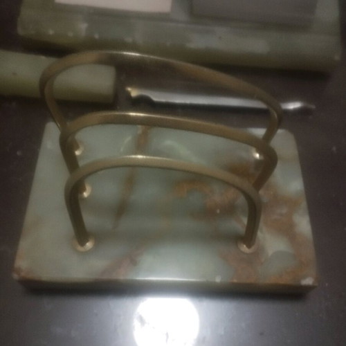 Alabaster office items like new