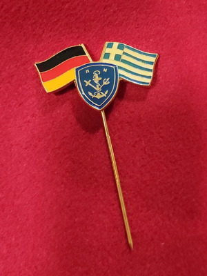 Commemorative pin NATO naval exercise Germany Greece new