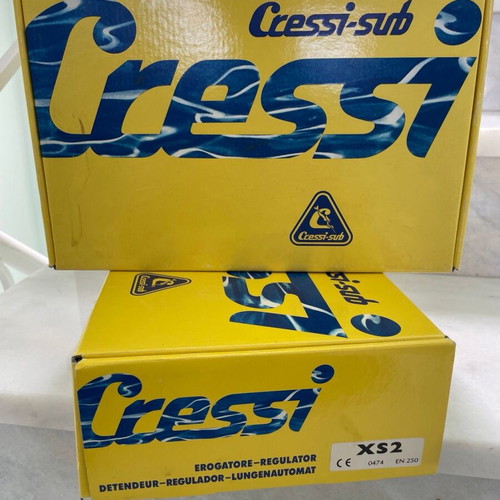 Cressi-sub AC2/XS2 diving regulator set, unused
